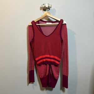 Zara two set- crop tank and long cardigan. Tank size Med, cardigan, Smll.